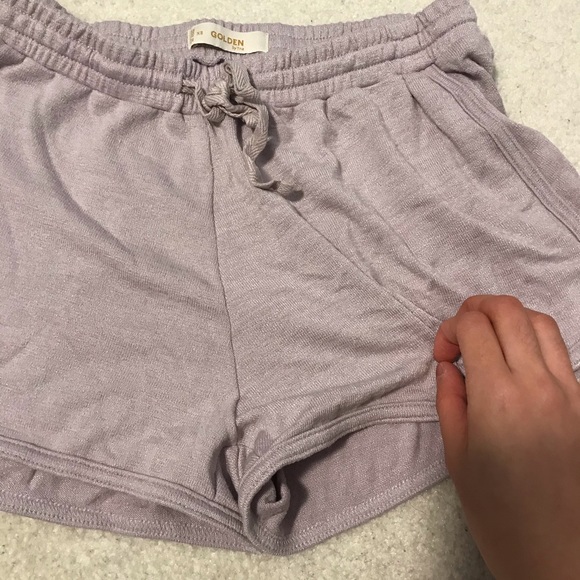 TNA Purple Lounge Shorts - Picture 2 of 5